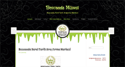 Desktop Screenshot of bozcaadamuzesi.net